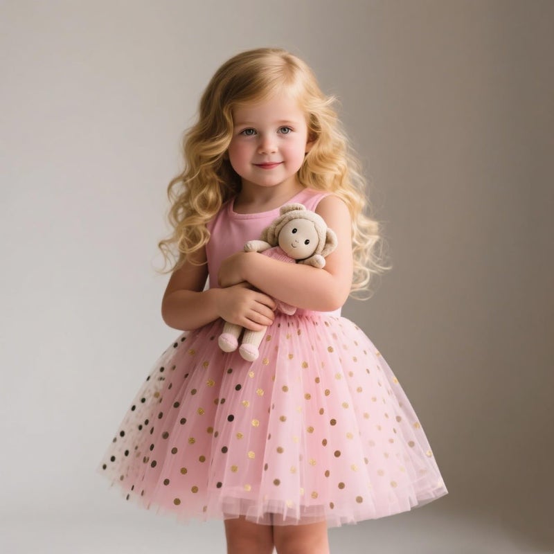 Zando Tutu for Toddler Girls Kids 4 Layers 2-8 Years Halloween Princess Dress up Soft Puffy Tulle Birthday Dance Skirt - Image 3